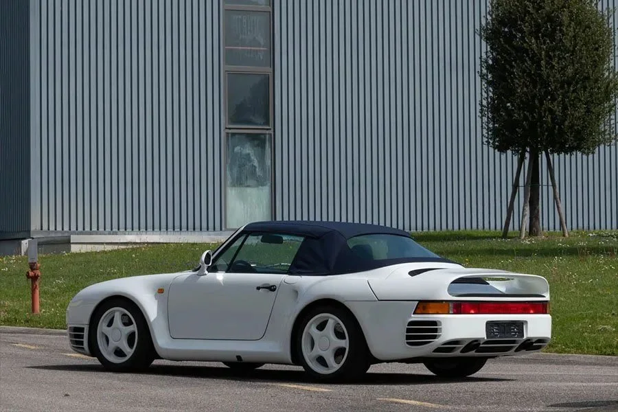 Grand Prix White 1987 Porsche 959 Komfort 'Cabrio-Speedster' For